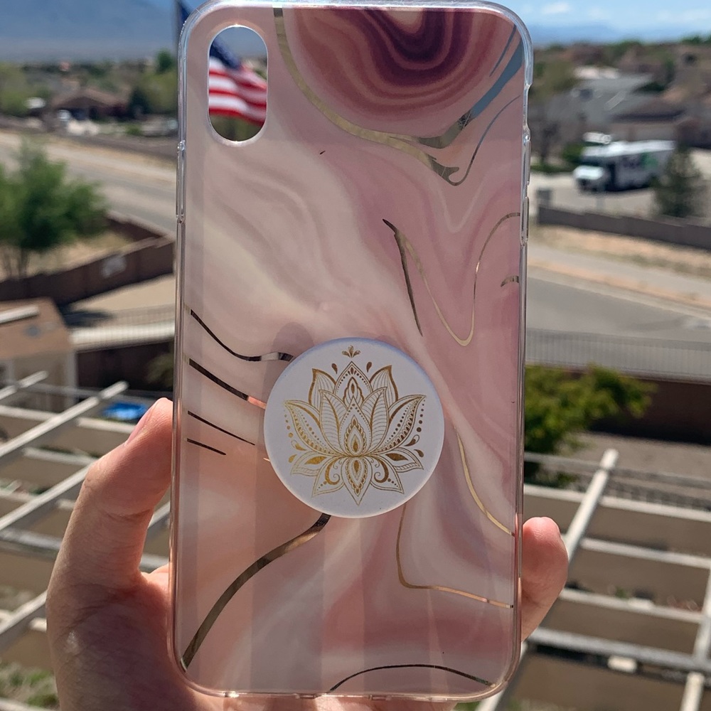 SOLD 2 - I-Phone XS Max phone cases with pop